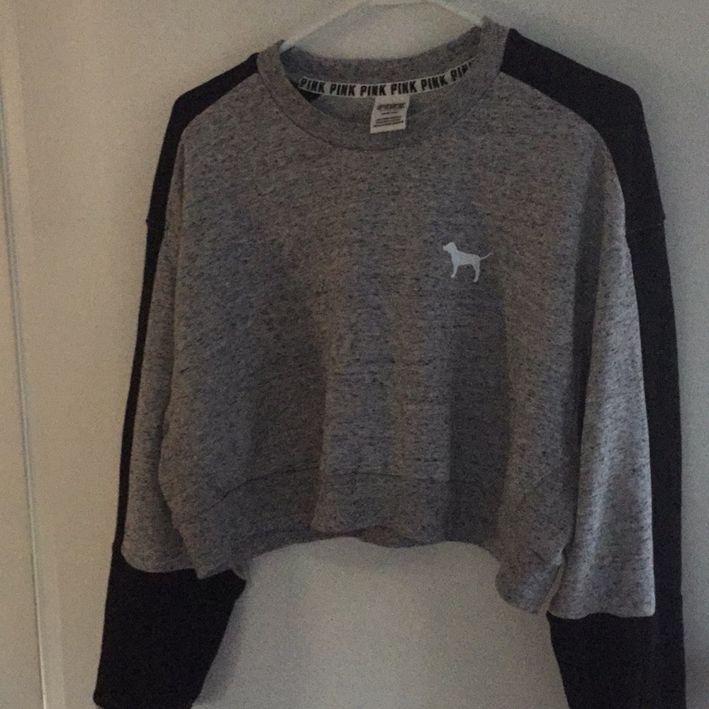 PINK cropped sweater